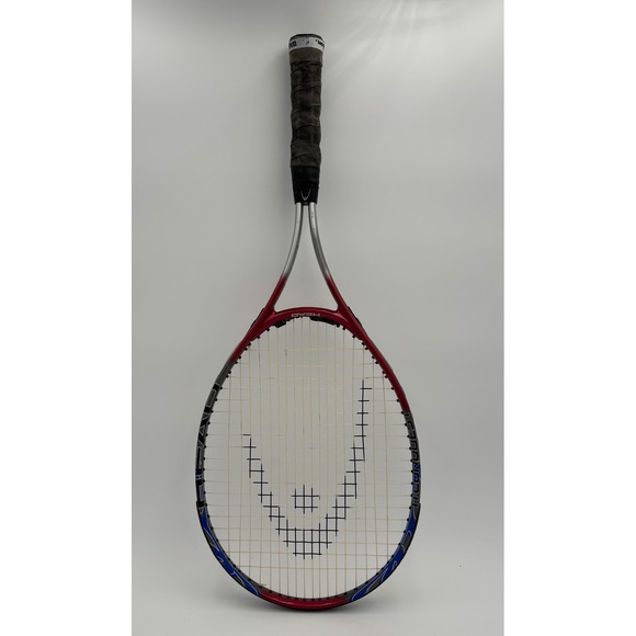Head Other - Head Ti.Conquest Tennis Racquet Unisex 4 1/4 Red Blue Excellent Titanium Nano